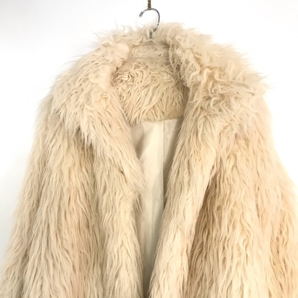 Faux fur shaggy jacket / coat - Picture 3 of 7